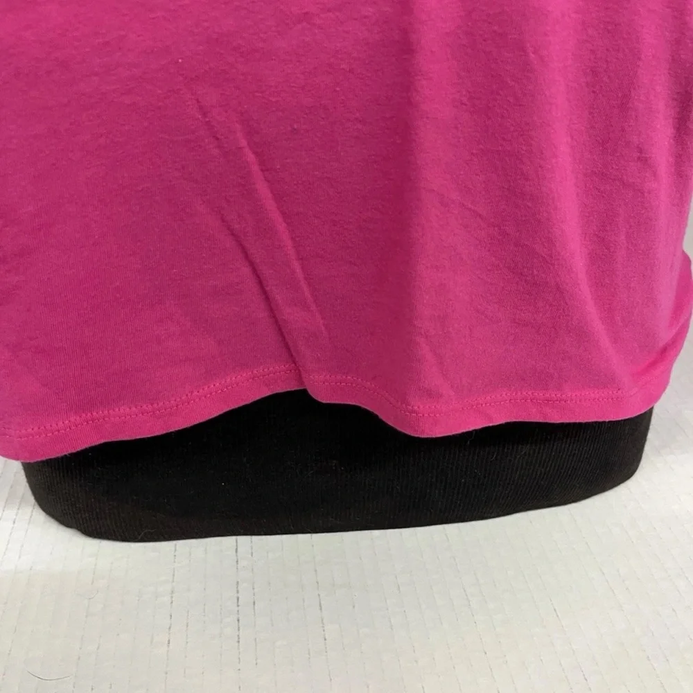 Total Girl Plus Sequin Love‎ Me T-shirt Hi Low Hem Plus Size NWT